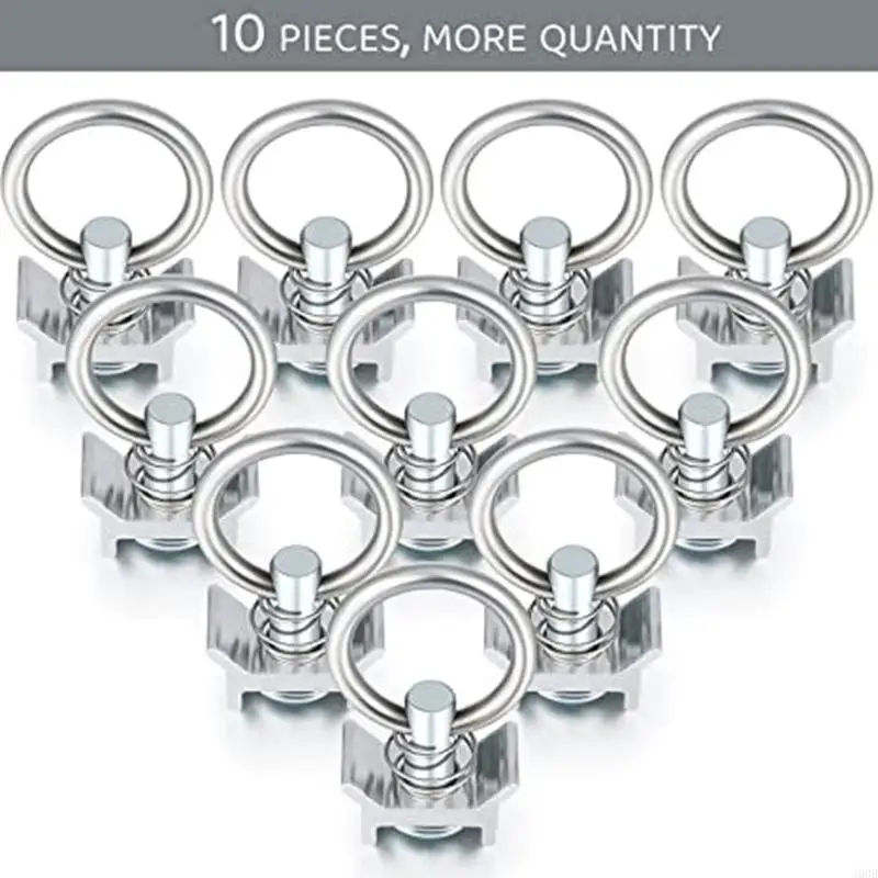 400B L-Shaped Airline Trailers Ring Track Fixing Single Fitting Tool Heavy Duty