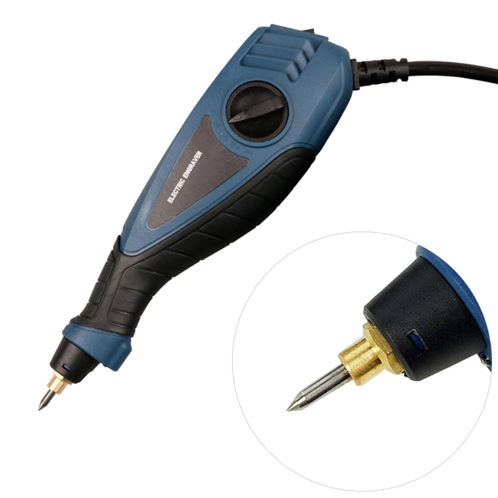 25 W Gravurstift, elektrisches Graveurwerkzeug für Holz, Metall, Edelstahl, Glas, Kunststoff, Ätzstift