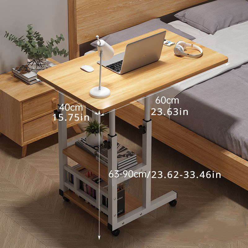 Multifunctional Adjustable Expandable Foldable Table - Portable Non-Wooden Design, Suitable for Home Office