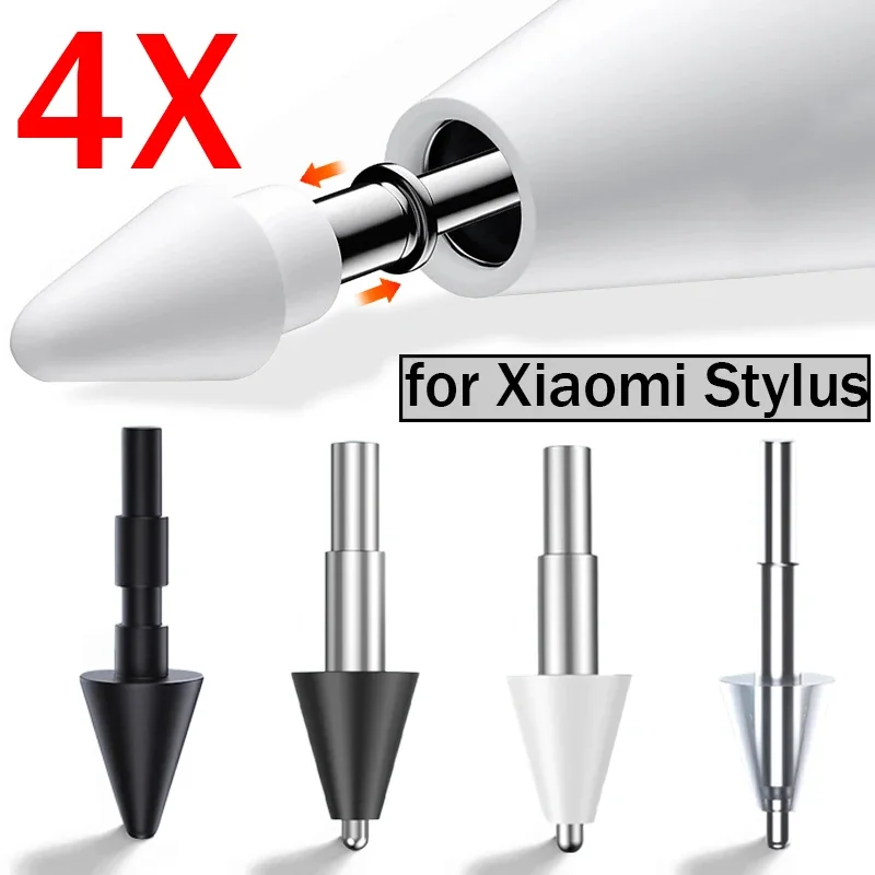 Puntas de lápiz de repuesto para tableta Xiaomi Mi Pad 5/5 Pro, resistentes al desgaste, pantalla táctil inteligente, puntas de repuesto, 4/1 Uds.