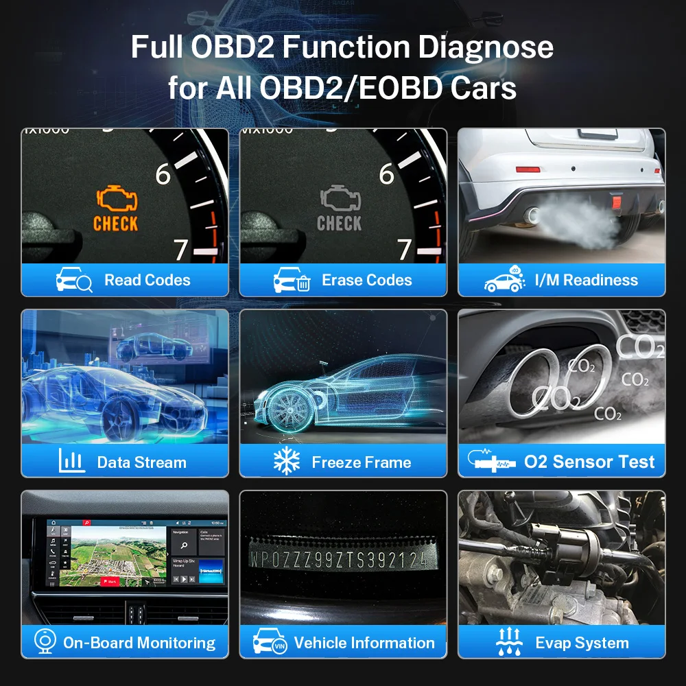 KONNWEI KDIAG MINI 2023, komplettes System, automatischer Scanner, Reset, SAS, EPB, Service, ECU, Programmierer, OBD, OBD2, Autodiagnosetool, pk Thinkdiag