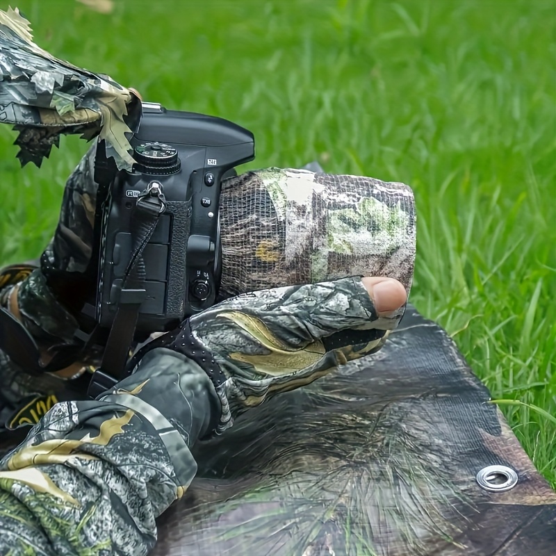 6/12 rollos de cinta autoadhesiva de camuflaje, vendajes de vendaje cohesivos no tejidos, vendajes para mascotas, cinta de camuflaje