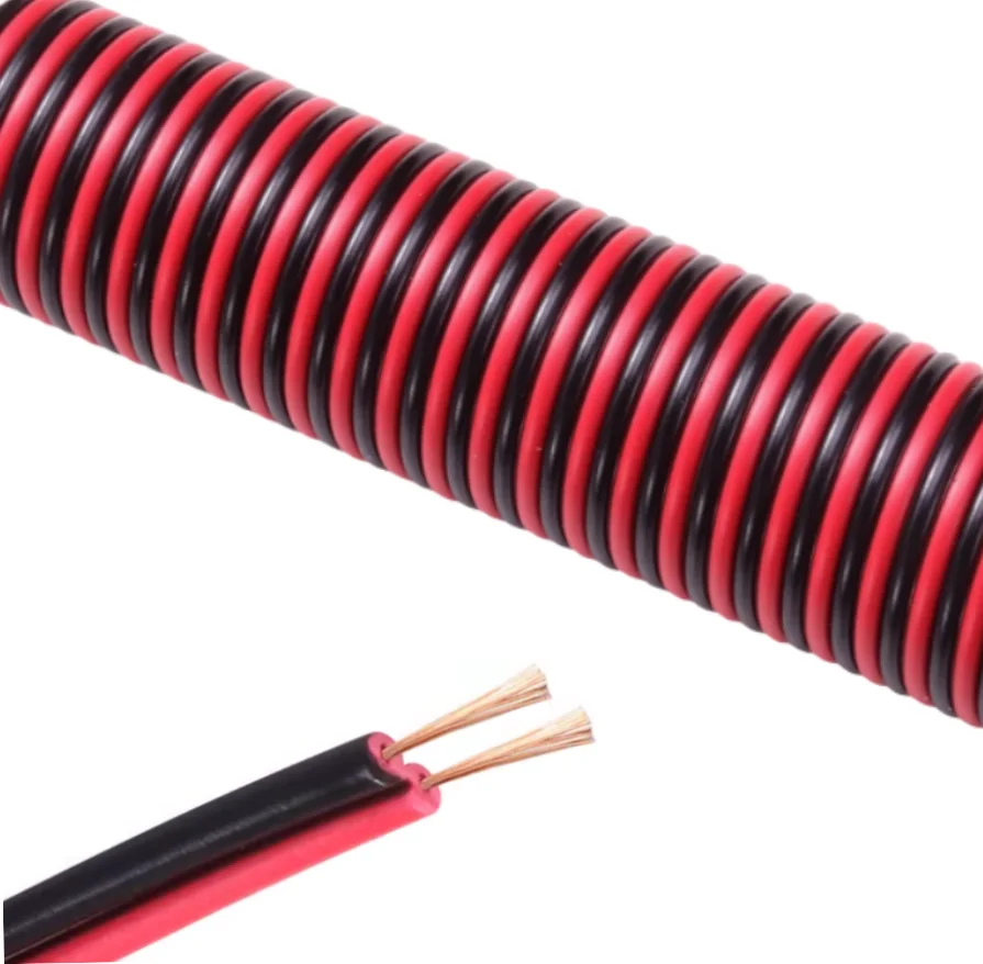 5/10/20/30 M 2pin 22 AWG UL2468 2*0.5 มม.ใช้สําหรับ 12 V 24 V LED Strip เทป String เชื่อมต่อสายไฟ