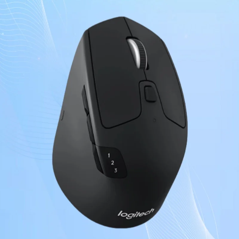 Logitech M720 Triathlon Multi-Device Wireless Mouse Bluetooth USB Unifying Receiver 1000 DPI 8 Buttons For Laptop PC Mac iPadOS