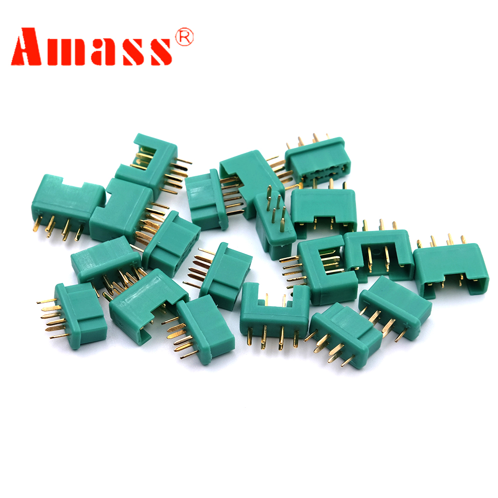 Amass MPX6 MPX 6 Pin Nam Nữ Đầu Cắm Mạ Vàng 30A Cắm Cho RC Tàu Lượn Máy Bay Máy Bay Đồ Chơi DIY dụng Cụ Phần