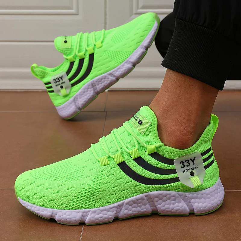 Männer Schuhe Luxus Marke Casual Turnschuhe Schuh Sommer Frau Laufschuhe Atmungsaktiv Bequeme Mode Walking Lace Up Turnschuhe