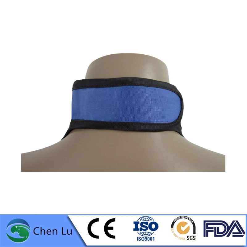 Người Lớn Sử Dụng X Quang Bảo Vệ Tuyến Giáp Cổ Tia X Máy Phóng Xạ Hạt Nhân Bảo Vệ 0.35Mmpb Dẫn Cao Su Cổ Áo