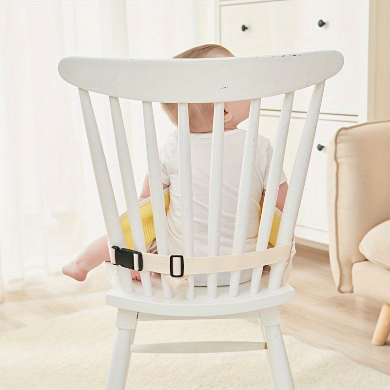 Safety Adjustable Harness for Infant Dining Chairs - Bright Fruit Pattern Fun Design, Safe & Thoughtful Gift for Boys & Girls