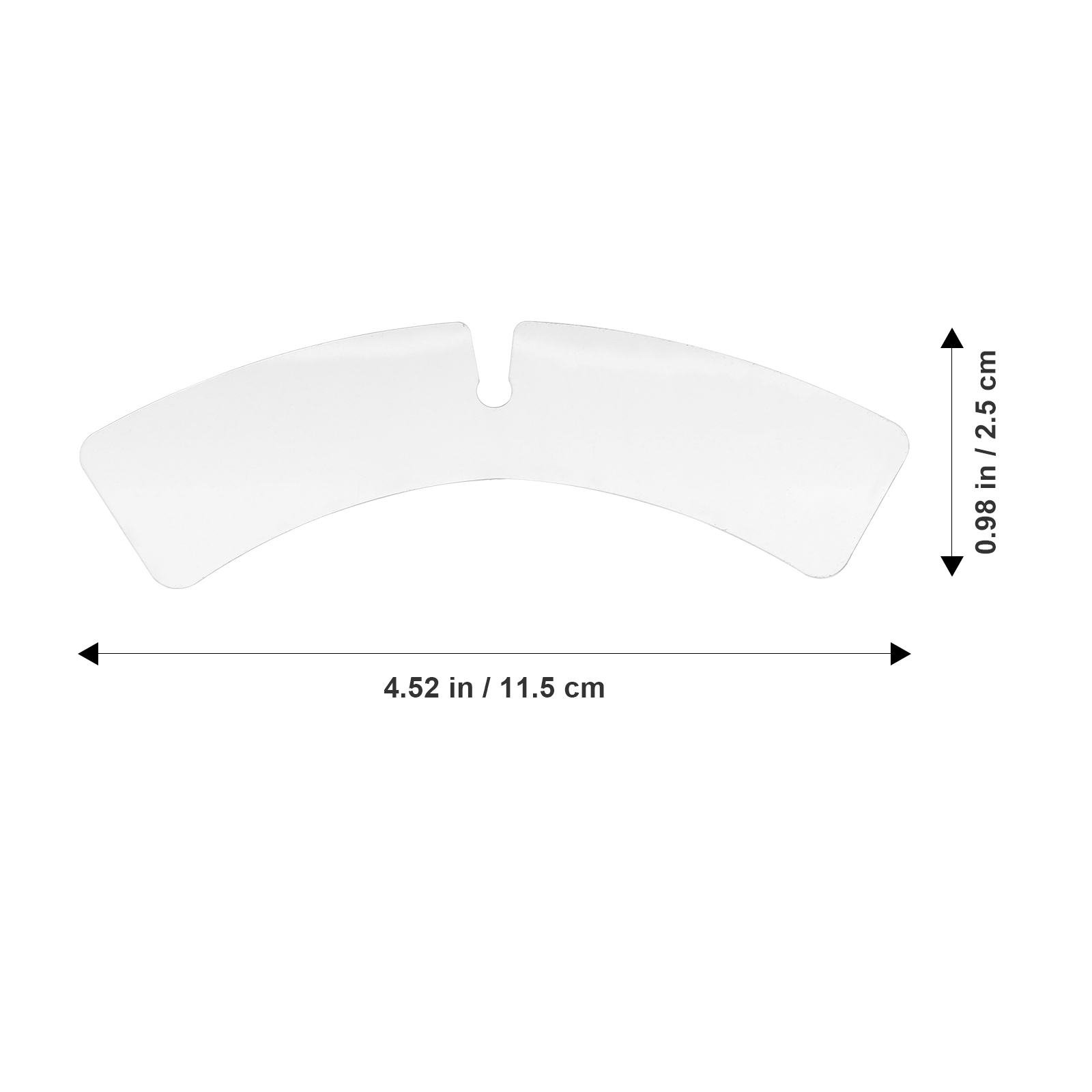 100 Pcs Collar Support Piece Shaper for Mens Shirts Dress Supplies Stays Plastic Inserts Protectors Clothes Racks