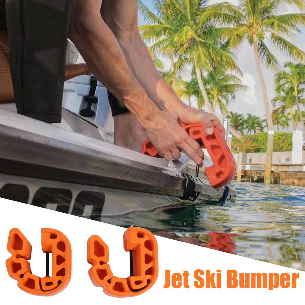 2 pçs snap em pára-choques/pára-choques se encaixa para sea-doo 295100418 material resistente a rasgos jet ski pára-choques snap-in pára-choques