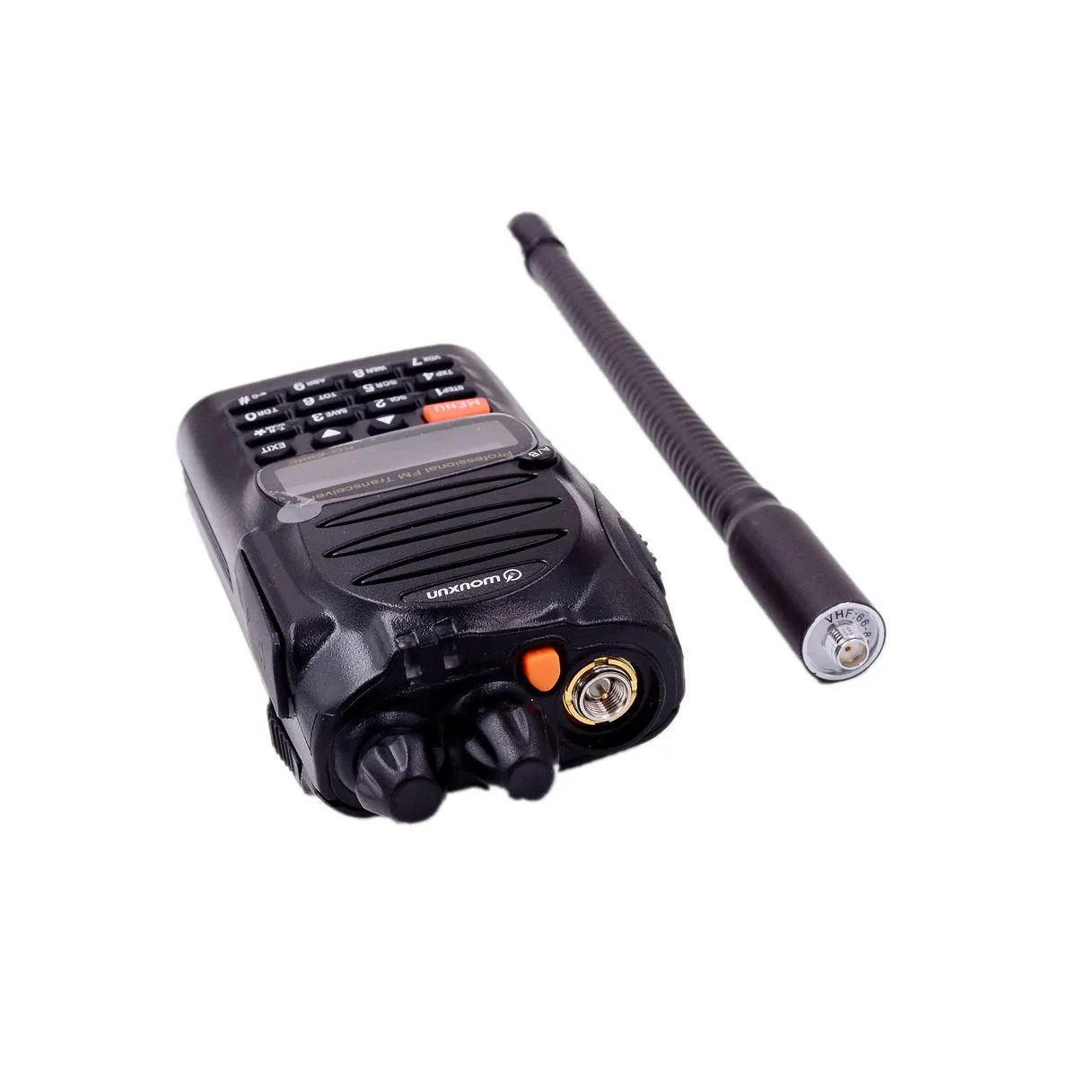 Antena de Radio Wouxun HAM, resorte suave estable SMA hembra 66-88Mhz VHF para KG699E M588 Walkie Talkie, reemplazo de accesorios aéreos