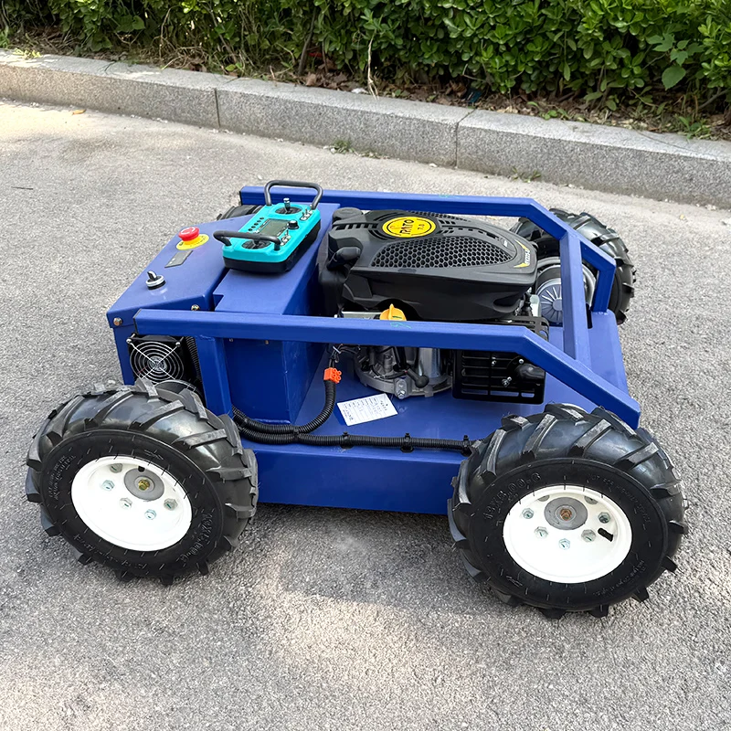 Aangepaste gratis verzending deurafstandsbediening 550 mm grasmaaier draadloze grasmaaier mini robot grasmaaier prijzen