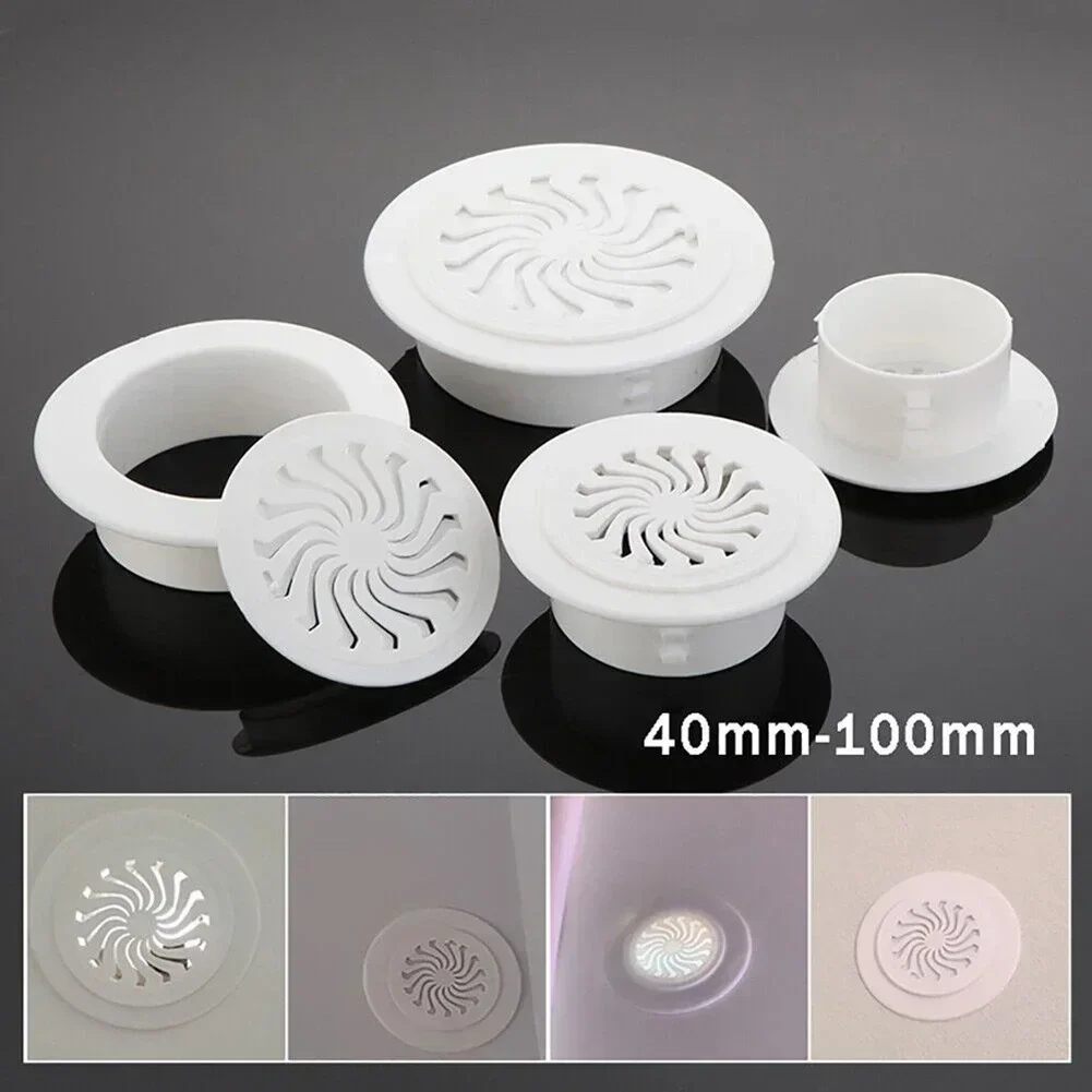 Rosetas de ventilación de aire cubierta conducto techo pared agujero rejilla de ventilación rejilla cocina baño salida de aire accesorio de sistema fresco