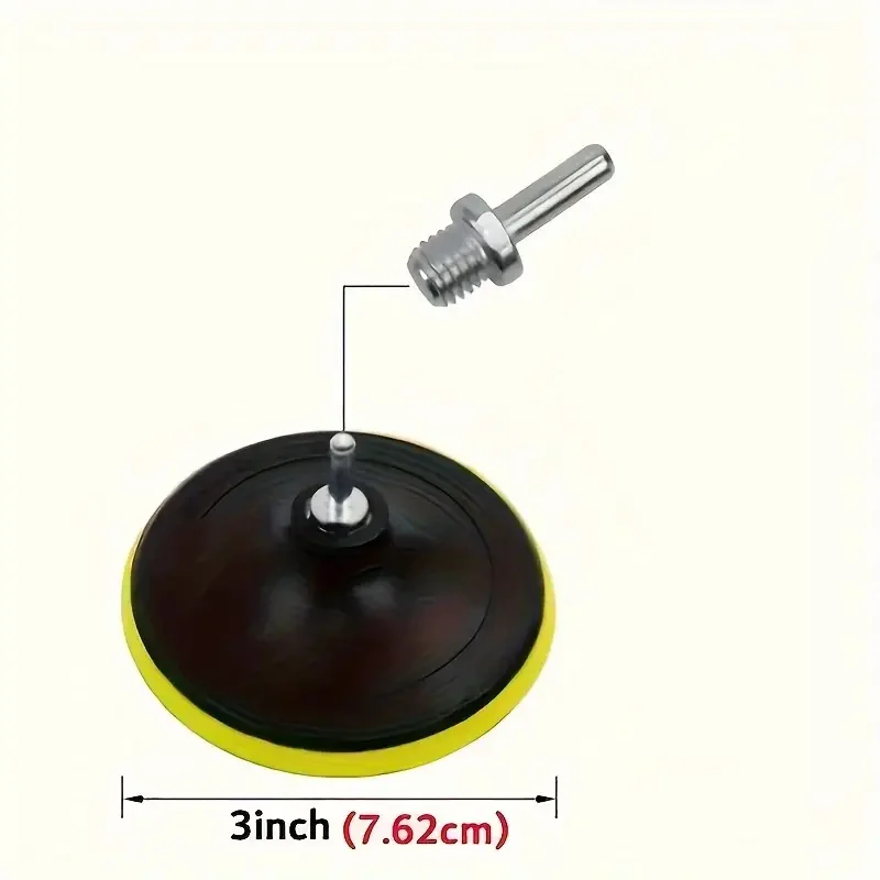 5 pezzi set di tamponi per lucidatura per auto in lana per lucidatrice ceretta lucidatura lucidatura lucidatura tamponi per lucidatura per la cura della vernice automatica 3/4/5/6/7 pollici