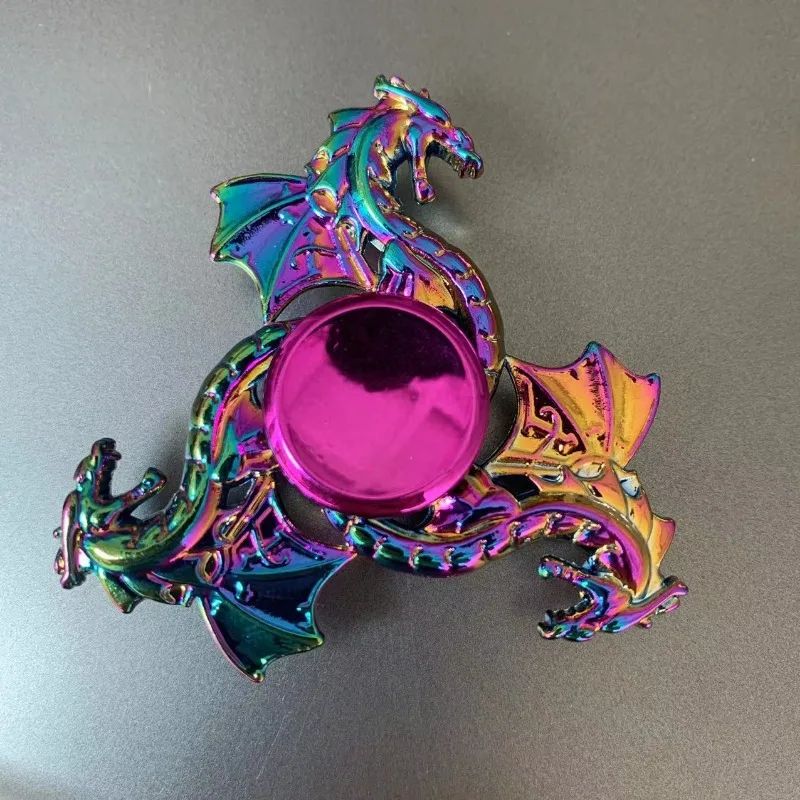 ใหม่ 28 สไตล์โลหะที่มีสีสัน Fidget Spinner Decompression Alloy Rainbow Hand Spinner EDC ผู้ใหญ่นิ้วมือความเครียดบรรเทาของเล่นขายส่ง