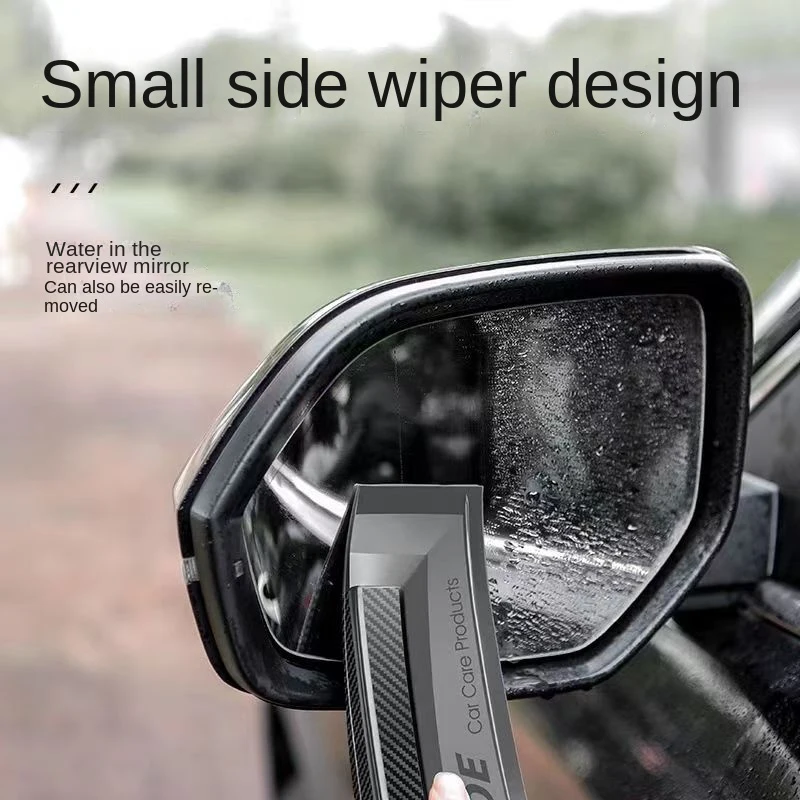 Escurridor práctico de silicona suave sin arañazos, herramientas para envolver el coche, limpiaparabrisas de agua, hoja de secado, limpiador de raspado limpio, herramientas raspadoras, 1 ud.