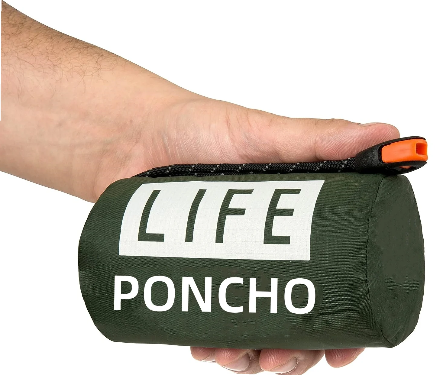 LIFE poncho de supervivencia de emergencia Poncho de lluvia manta térmica de supervivencia espacial impermeable reflectante de calor impermeable para acampar senderismo