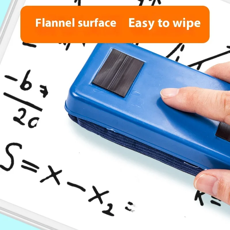Magnetic White Board Eraser School Office Whiteboard Eraser White Board Cleaner School Supplies Random Color Diary Stationery
