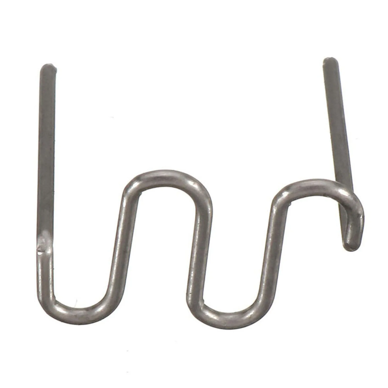 Máquina de reparación de plástico, grapadora caliente de soldadura, grapa de ondas precortadas de 0,6mm/0,8mm, herramientas de reparación de chapa de ondas grandes, reparación de automóviles, 500 Uds.