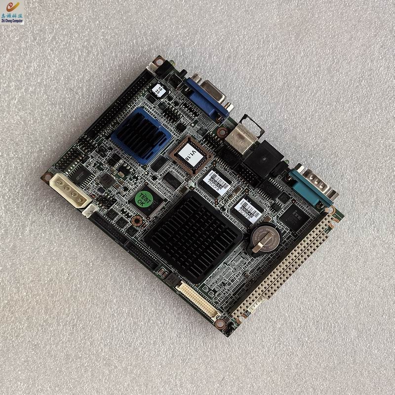 Placa-mãe incorporada PCM-9375F de segunda mão PCM-9375 REV: A1 com placa-mãe de controle industrial de memória