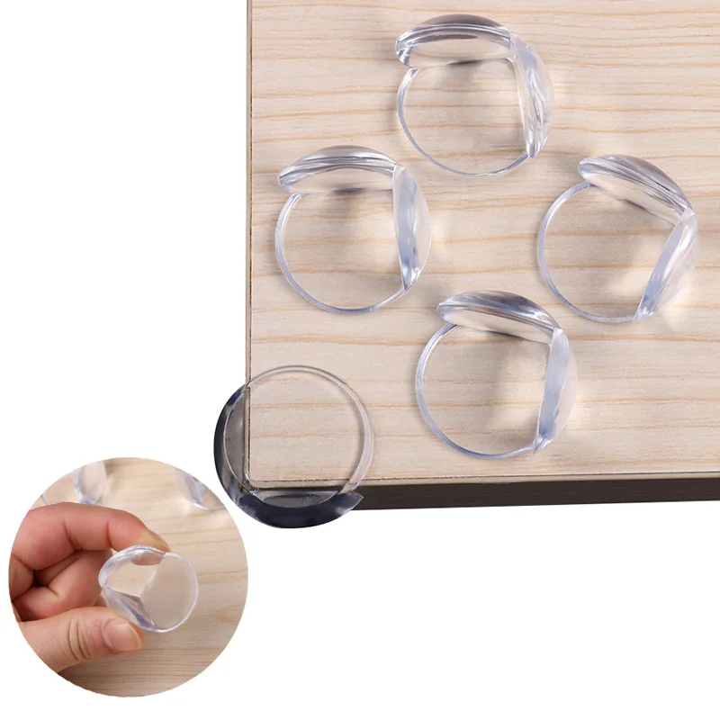 4/8 Cái Con An Toàn Cho Bé Silicone Bảo Vệ Bàn Góc Cạnh Chống Trẻ Em Anticollision Edge & Cận Vệ