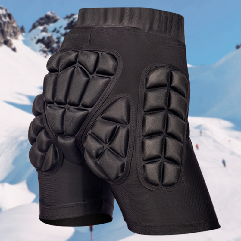 3d esqui hip protetor calças inverno patinação protetora hip almofada snowboard impacto shorts esqui patinação no gelo rolo snowboard engrenagem