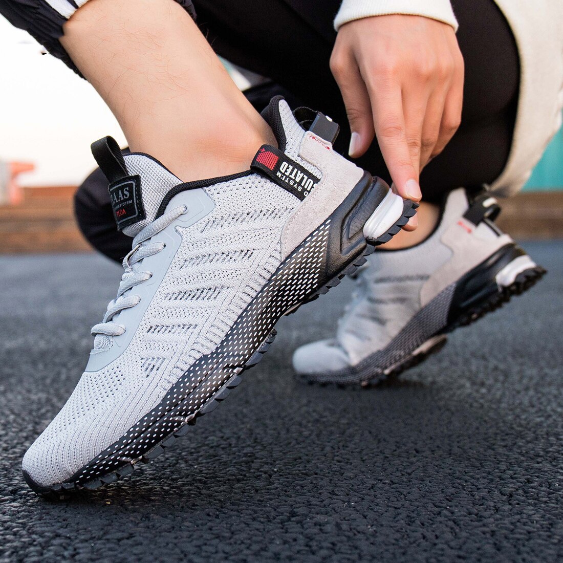 Zapatillas de correr para hombre Baasploa, zapatillas ligeras, zapatillas de diseñador, zapatillas de tenis transpirables para hombre, zapatillas de 2023 antideslizantes, nuevas zapatillas deportivas