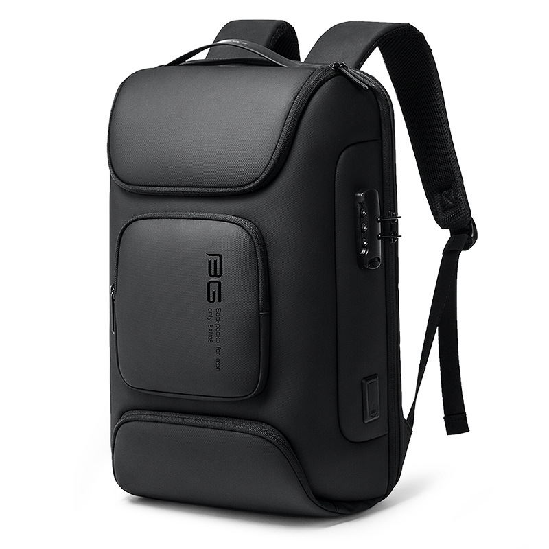 Bange Mochilas para laptop de 15,6 polegadas de grande capacidade multifuncional com mochila de negócios para trabalho diário à prova d'água para homens