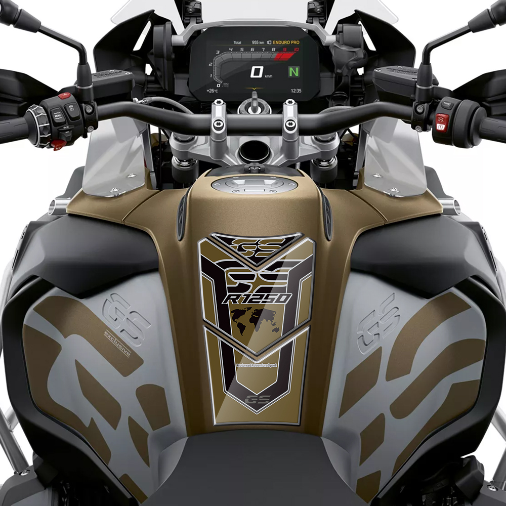 Protector de almohadilla de depósito de Gel 3D para motocicleta, pegatinas de protección de pintura para BMW R1250GS R 1250 GS Adventure 2019 2020 2021 2022 2023 2024