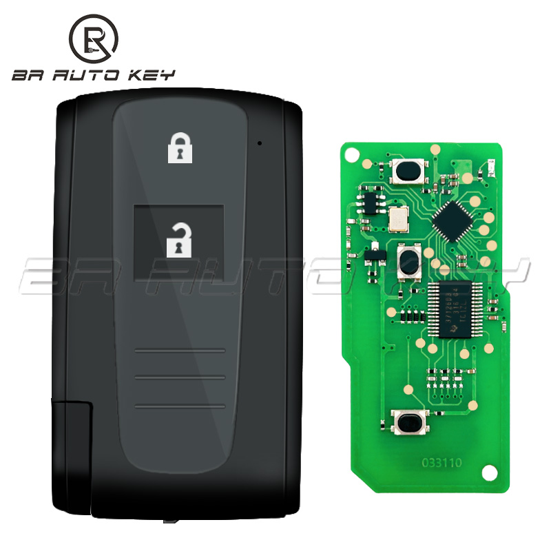 MOZB21TG MOZB31TG 2 ボタンスマートリモートキートヨタプリウスカローラヴァーソカムリ 2002-2009 312MHZ 433MHZ 4D-B9 チップ