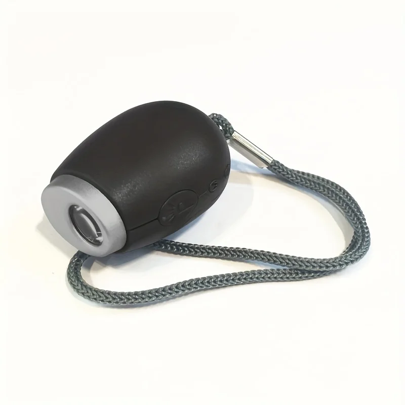 Mini Portable Projection Clock Keychain LED Digital Display Oval Plastic Alarm Clock for Traveling Business Trips