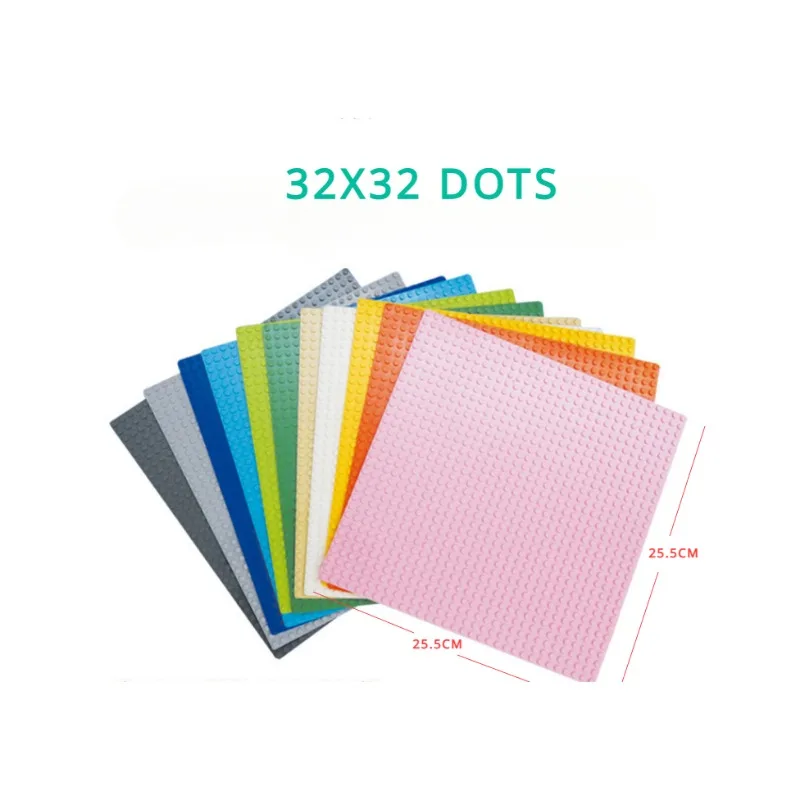 เม็ดเล็กๆ Substrate32x32จุดแบบทำมือชิ้นส่วนตัวต่ออิฐคลาสสิกสำหรับเป็นของขวัญวันหยุดสำหรับเด็ก