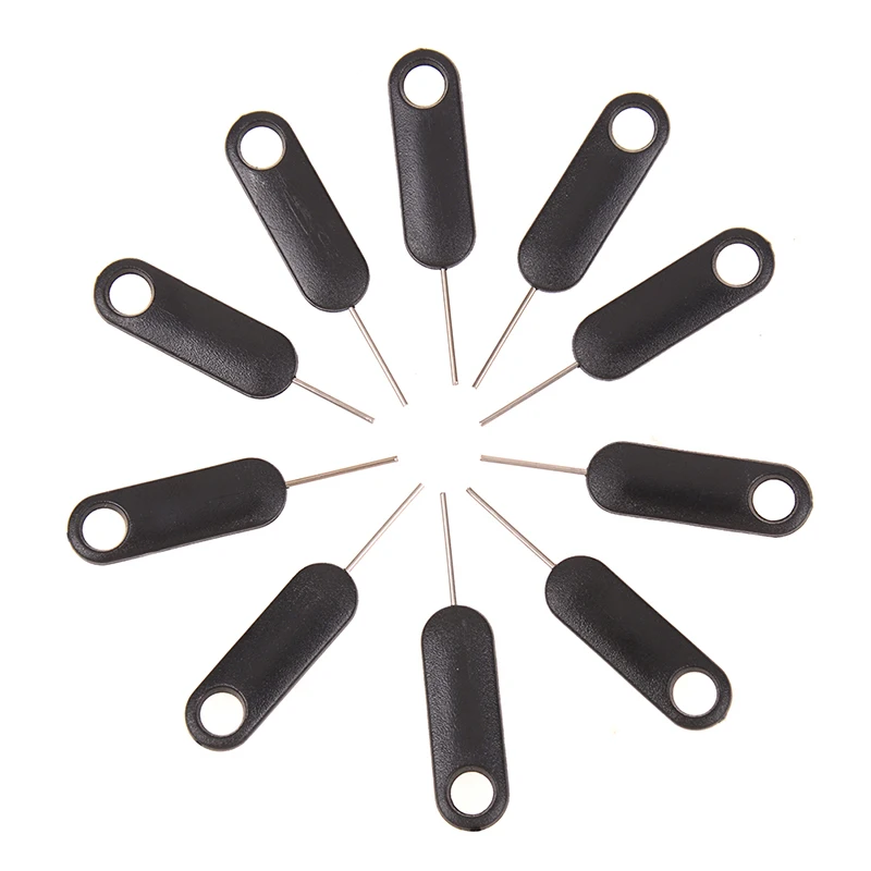 10pcs Universal Sim Card Tray Pin Ejecting Removal Needle Opener Ejector For Phone 7 6S 6 Plus 5 For Huawei For Xaomi
