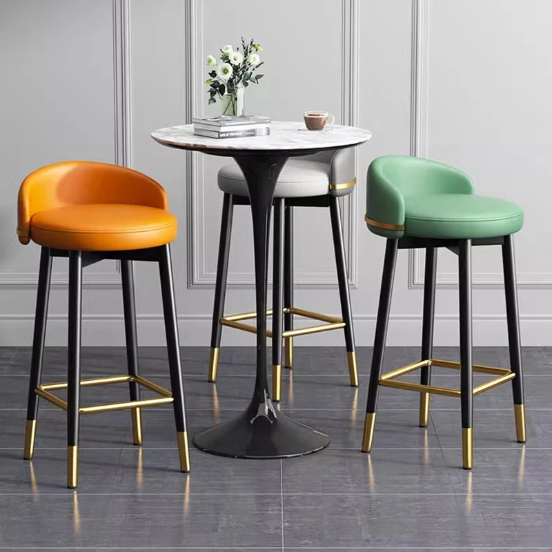 Stool Office Bar Chairs Designer Kitchen Luxury Barstool Kitchen Counter Bar Chairs Modern Tabourets De Bar Furniture BY-106