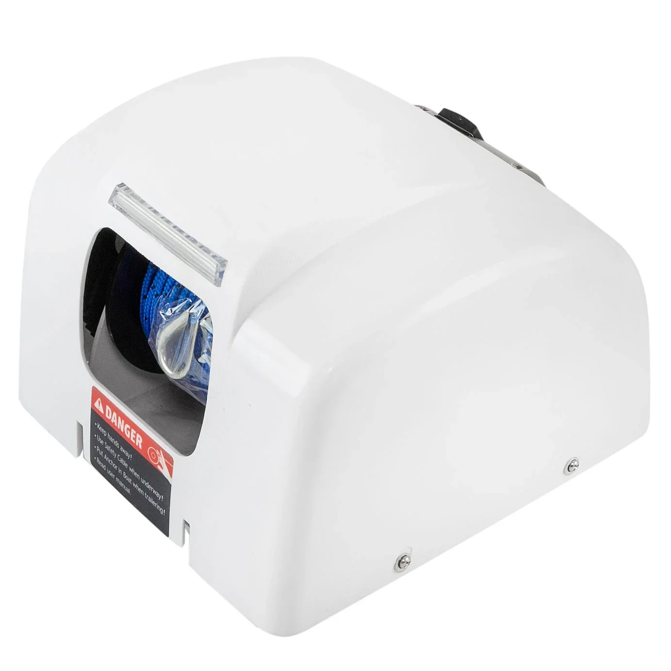 Bootankerlier Zoutwater Elektrische ankerlier Draadloze afstandsbediening Groot water 45LBS