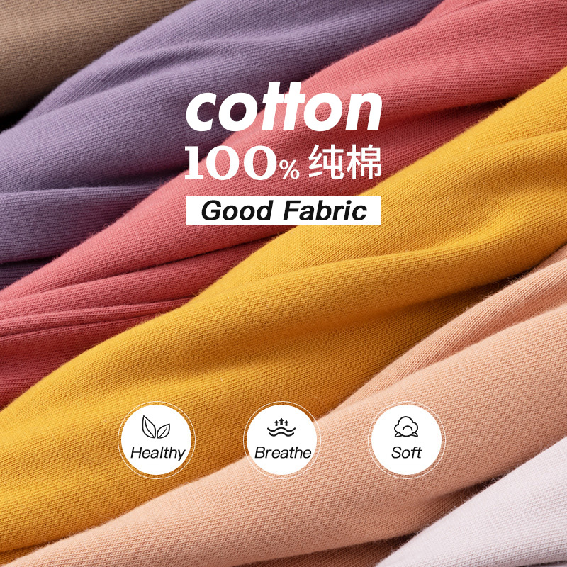 6.7oz 190gsm T-shirt in cotone pettinato Magliette da uomo Solid Tops Donna Uomo Personalizzato Uniforme della squadra Abiti di classe Estate Personalizzazione del marchio