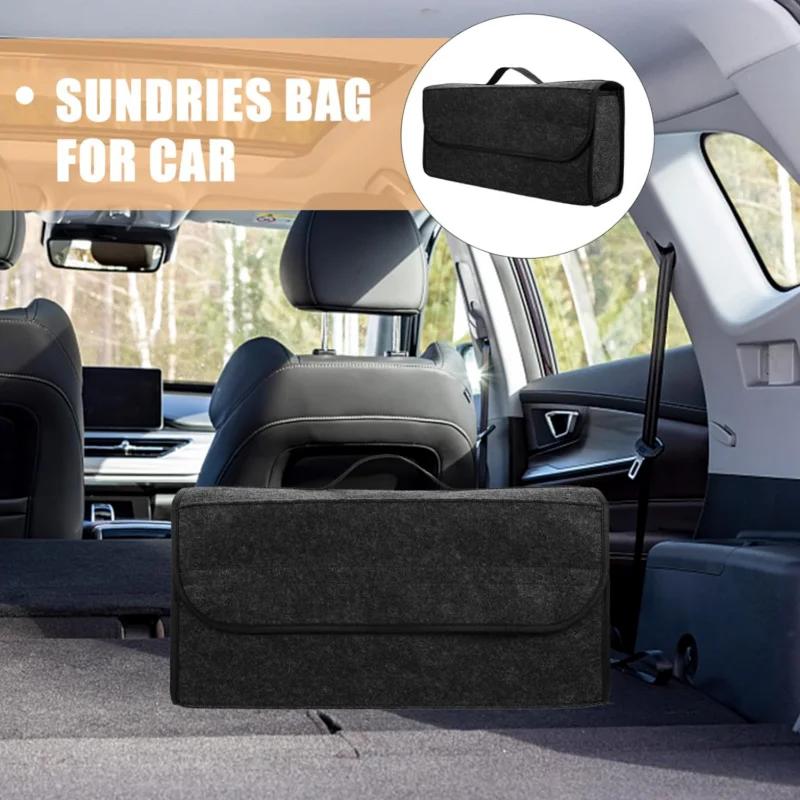 Car Storage Box Auto Rear Storage Pouch Folding Car Accessories Car Organizer Seat Back Tool Bag Car Car Trunk Storage Bags 2024