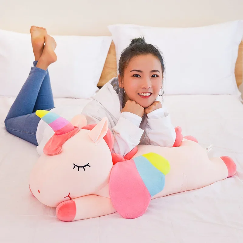 Kawaii ตุ๊กตาม้า 25 ซม.ตุ๊กตา Huggable ตุ๊กตาสัตว์มาพร้อมกับของเล่นเด็กสาวของขวัญวันเกิด