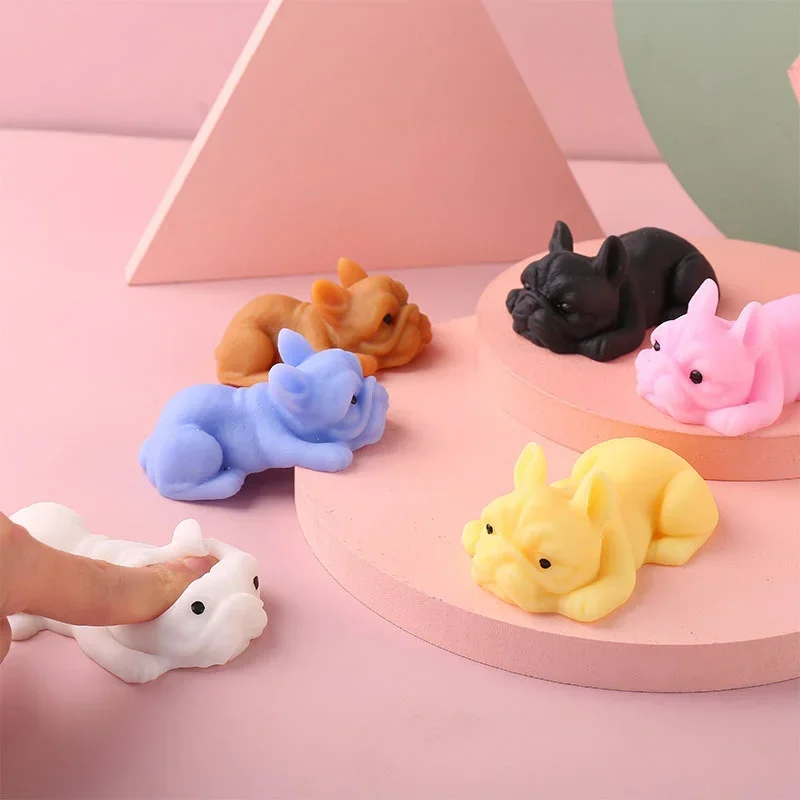 Squishy สุนัขอะนิเมะ Fidget ของเล่นปริศนาสร้างสรรค์จําลอง Decompression ของเล่น Kawaii สุนัขความเครียด Reliever ของเล่นปาร์ตี้วันหยุดของขวัญ