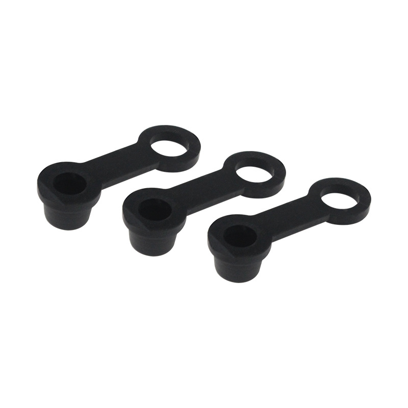 20/30/40PCS Bremsentlüfter Schraube Kappe Fett Zerk Fitting Kappe Gummi Staub Abdeckung Schwarz Für Auto Motorräder M6/M8/M10 Schraube