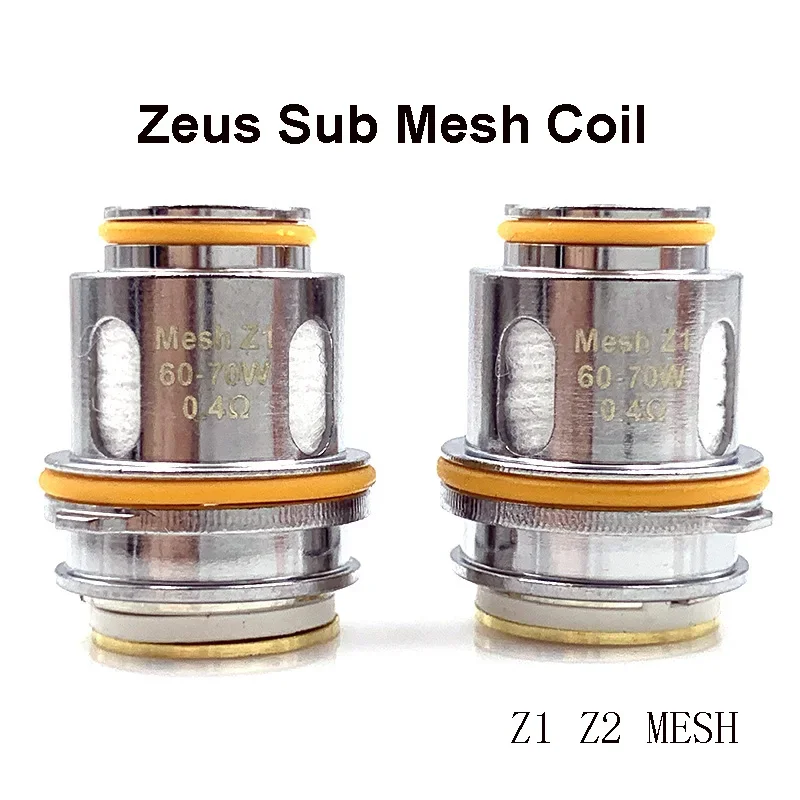 OEM Zeus Sub Ohm Mesh Coil Z1 0,4 Ohm Z2 0,2 Ohm Z3 0,15 Ohm Ersatzspulen Kopf