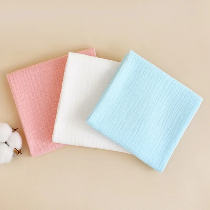 Fraldas de gaze de algodão para bebês recém-nascidos, 8 peças, troca de fraldas, lavável, reutilizável, camada dupla, toalha macia para bebês, pano para arrotar