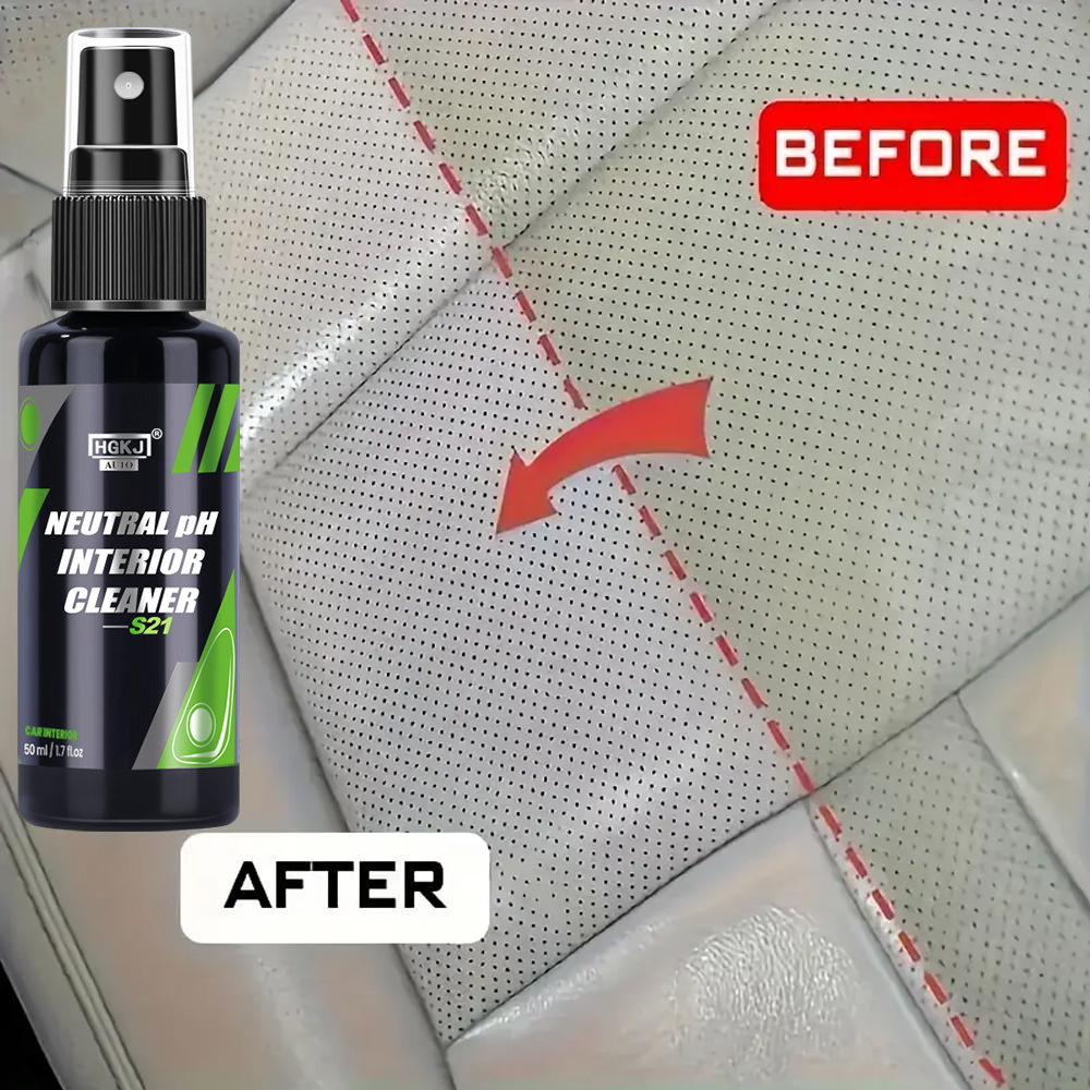 Auto-interieurreiniger Middel Plafondreiniger Leer Flanel Geweven Stof Watervrij Multifunctioneel Auto Dash Reinigingsspray S21