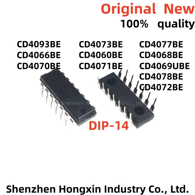 (10piece)100% New CD4093BE CD4072BE CD4073BE CD4077BE CD4078BE CD4081BE CD4066BE CD4060BE CD4068BE CD4069UBE CD4070BE CD4071BE