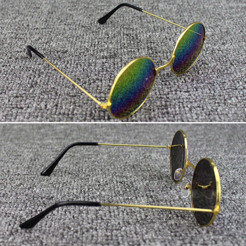 Солнечные очки в круглой оправе для детей