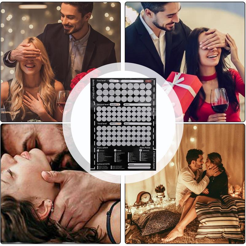 100 Things To Do Between Couples Lovers Games Scratch Off List Couples Romantic Games Date Night Ideas Love Challenge Valentines
