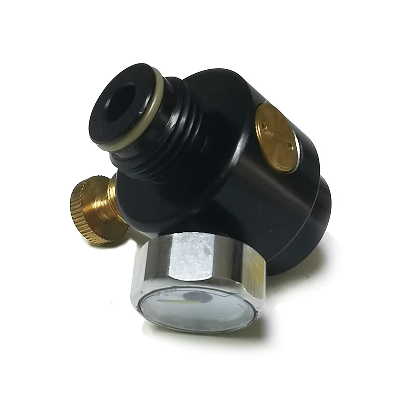 Tank Cylinder Regulator Bottle Valve Adjustable Compressed Air Output Pressure 0-200psi Diving Mountain Climbing