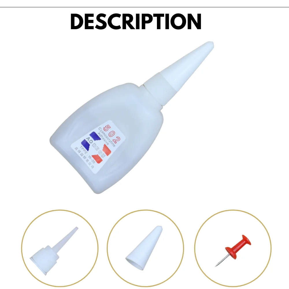 3ML 15ML Cianoacrilato Colla Istantanea Adesivo Forte FAI DA TE Gioielli Liquidi Giocattolo Scarpe Ad Asciugatura Super Rapida Trasparente 502 Super Colla