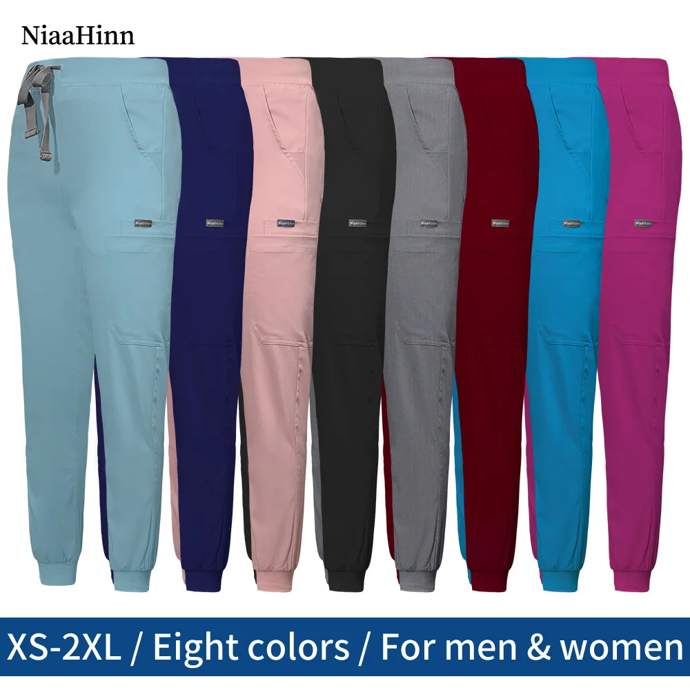 Scrub Jogger Hose Damen Arbeitshose für medizinische Krankenschwestern Großhandel Slim Fit Stretch Gesundheitswesen Stillhose Klinik Arzthose