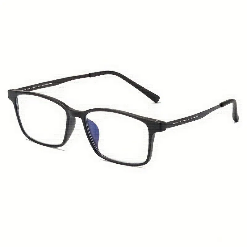 Occhiali da lettura unisex stile business retrò Montatura rettangolare da +1.0 a +3.0 Ingrandimento per anziani Ideale per il lavoro di lettura